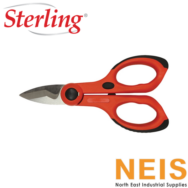 STERLING Black Panther Electrician Multipurpose Scissors 140mm 29-513