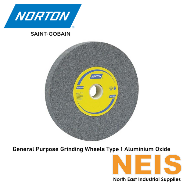 NORTON General Purpose Grinding Wheels Type 1 Aluminium Oxide