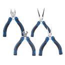 KINCROME Mini Plier Set 4 Piece K4225 - Chrome-Vanadium, TPR