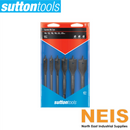 SUTTON TOOLS Spade Bit Sets Carbon Steel Metric 3-6 Piece (19-25mm/10-25mm) D501SSx - Bright, Manganese Phosphate, 1/4" Hex Shank